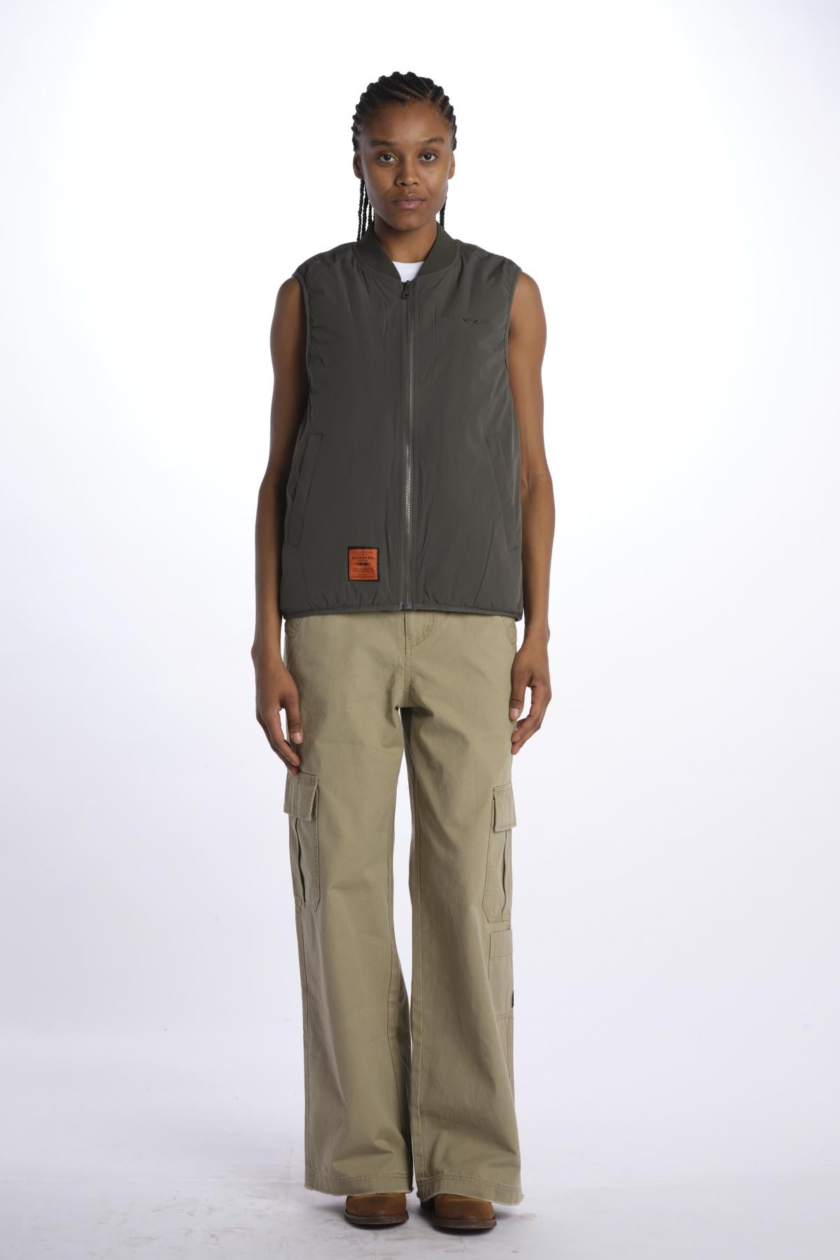 Gilet unisex RENO KHAKI bombers original