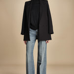 denim lungo diritto CLARA OPENBLU true avenue