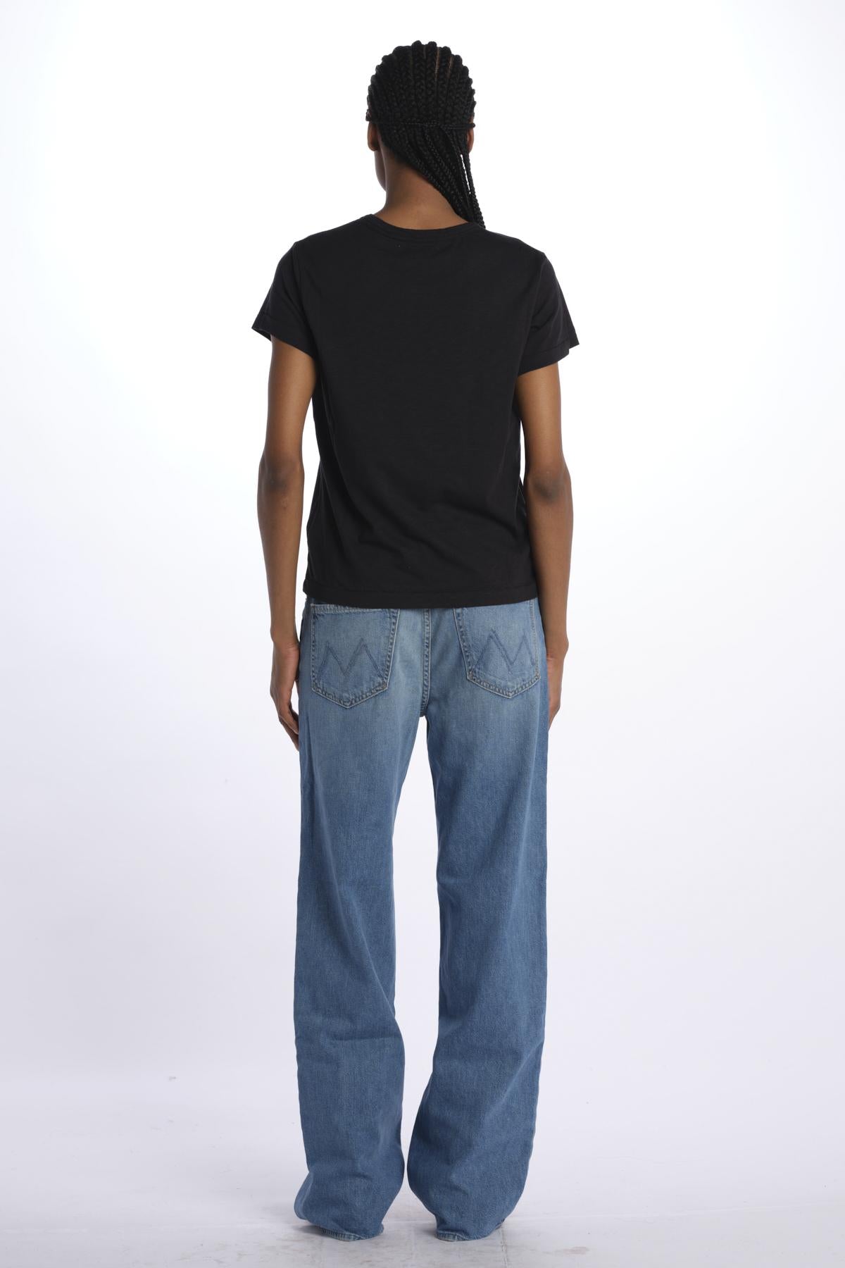 T-shirt girocollo m/c basic WSCT20 DEPP BLACK merz b