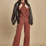 top in seta incrociato 31103-304 COCCIO 57 federica tosi