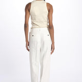 Pantalone LAMIA lino M27DOLAMIA-T3240 U108 massimo alba
