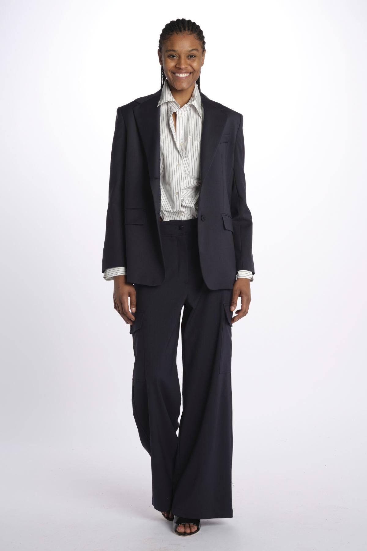 Pantalone lungo HIDALGO 2515131111600 001BLU weekend maxmara