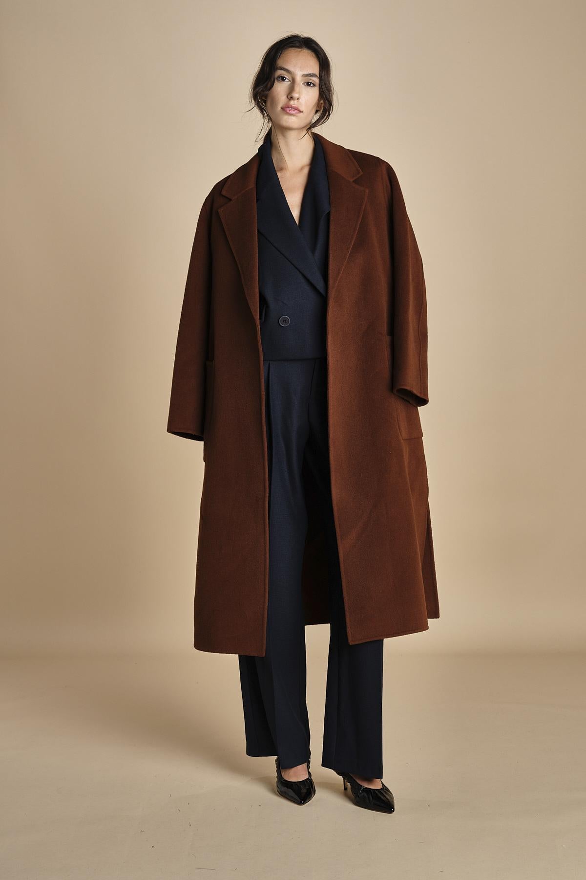 giacca cropped MASE F25-043 013 MIDNIGHT BLUE oscar