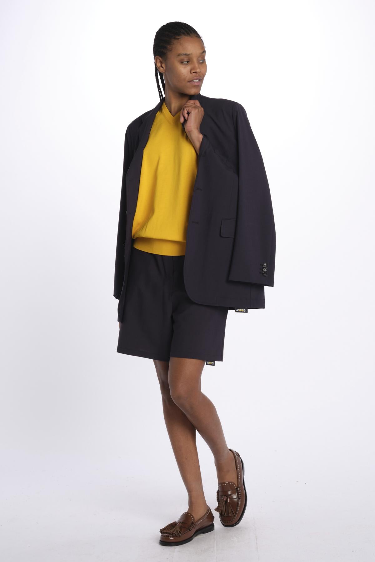 Gilet Over 3020 GIALLO aspesi