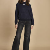 felpa con cappuccio e strass. JWSS01667 ENCRE 404 zadig & voltaire