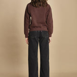 felpa girocollo. JWSS01674 BURGUNDY 540 zadig & voltaire