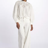 Camicia m/l pizzo CALIN BLANC001 vanessa bruno