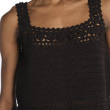 Top crochet 142103 BLACK lvir