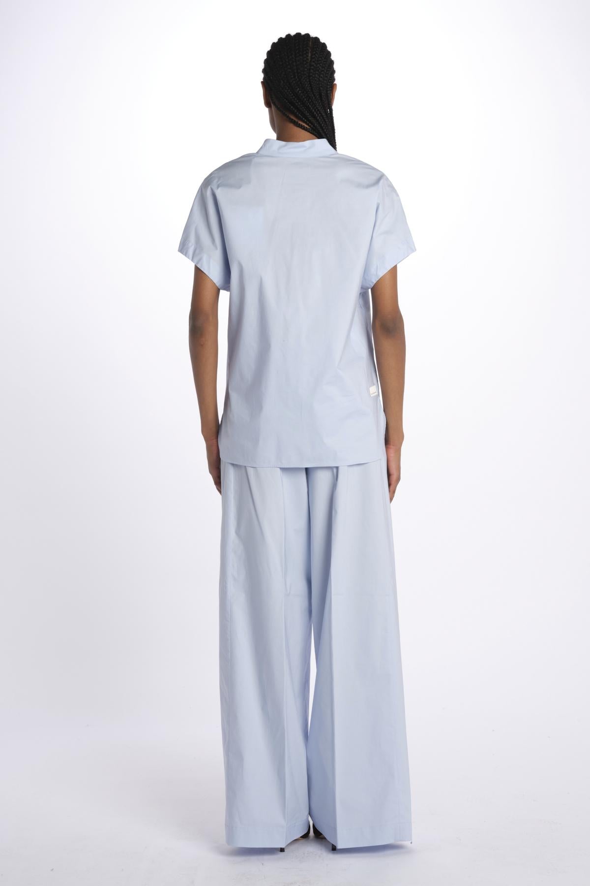Camicia ILENIA popeline ILENIA IL31 AZZURRO nine in the morning