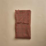 stola piede de poule. PUCCINI RED lovat & green