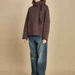 top in jersey con nodo. SWE0400FREJA MAR45 soeur