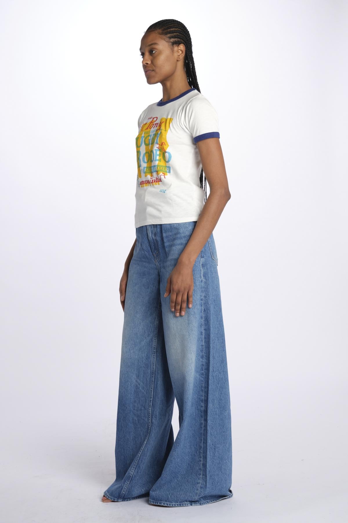 T-shirt bordino stampa THELILSINFULRINGER 81461-601 mother
