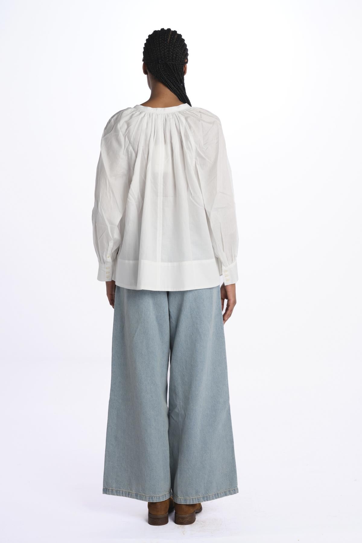 SIERRA camicia voille over CHE1122SIERRA ECR0122W soeur