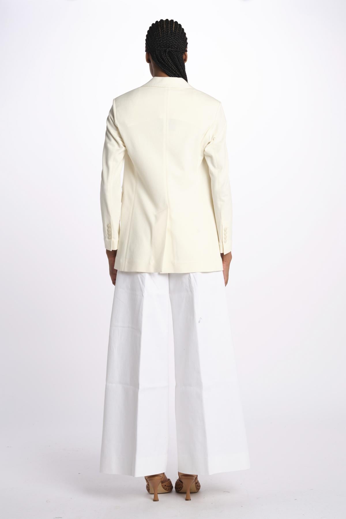Giacca 1 bottone oxford 3387 LATTE circolo 1901