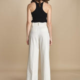 pantalone smoking PEONY ROSE IO1100X5121 WH011 ivy oak