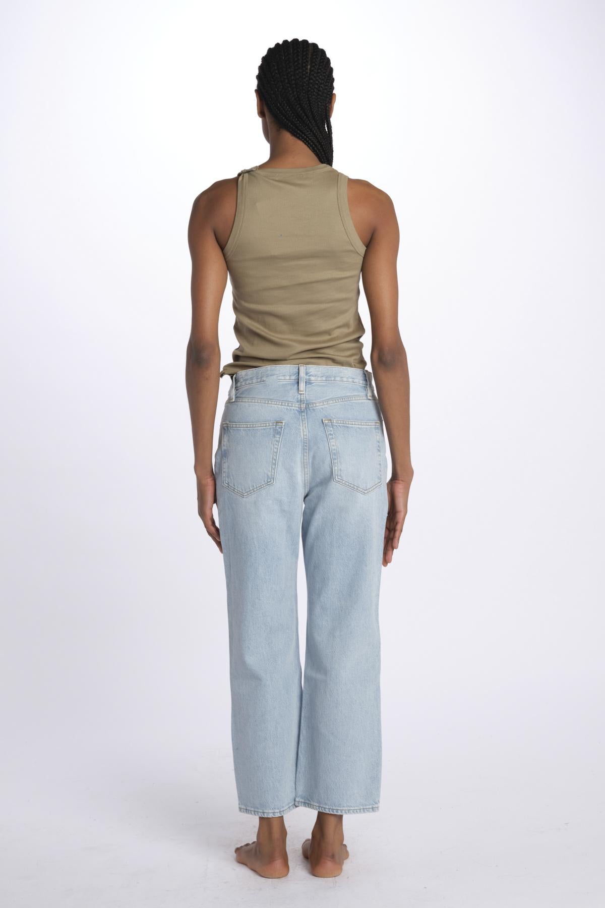 Denim cropped THE JANE CROP LJNC105 WILLAMETTE frame