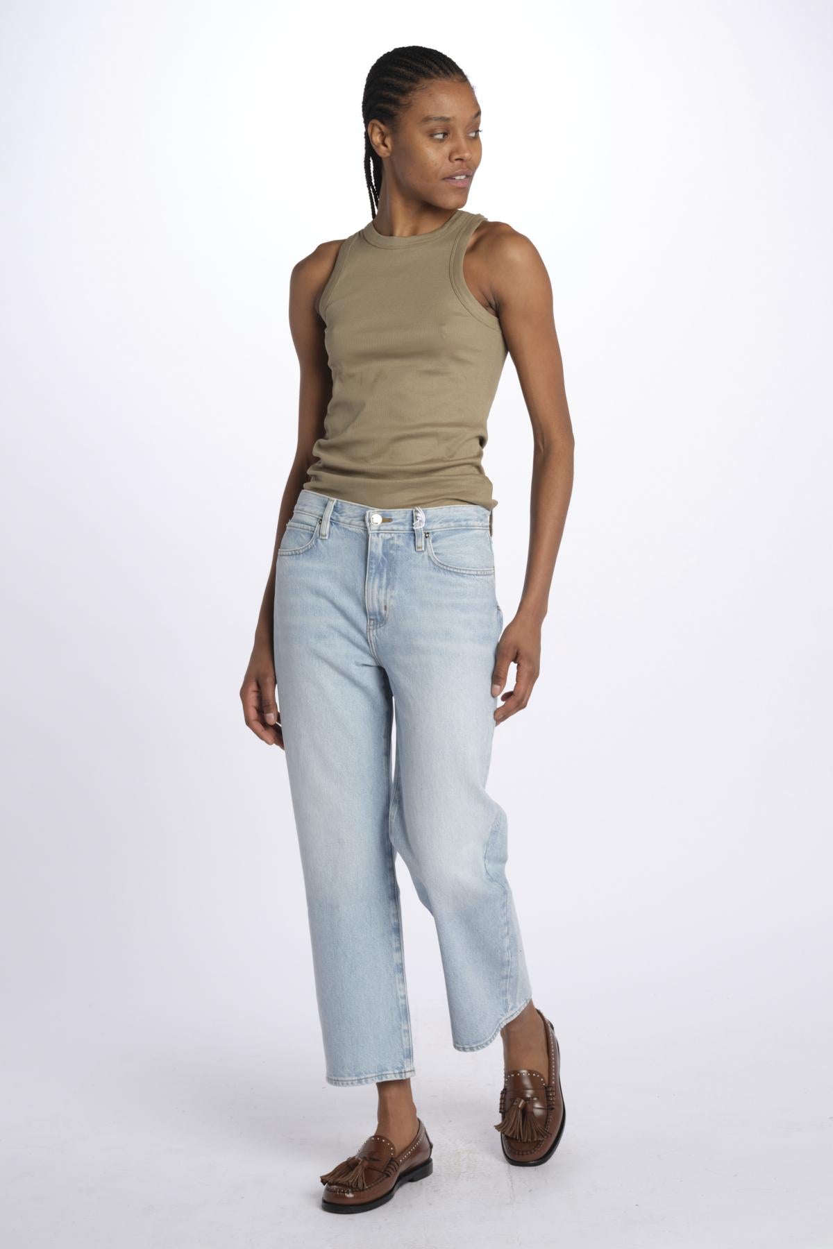 Denim cropped THE JANE CROP LJNC105 WILLAMETTE frame