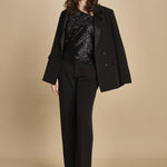 top monospalla perline 31104-309 NERO 29 federica tosi