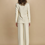 giacca doppipetto in cady 30303-313 LATTE 02 federica tosi