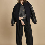 cardigan tre bottoni MIL4A24 25024 GRIGIO SCURO milaura