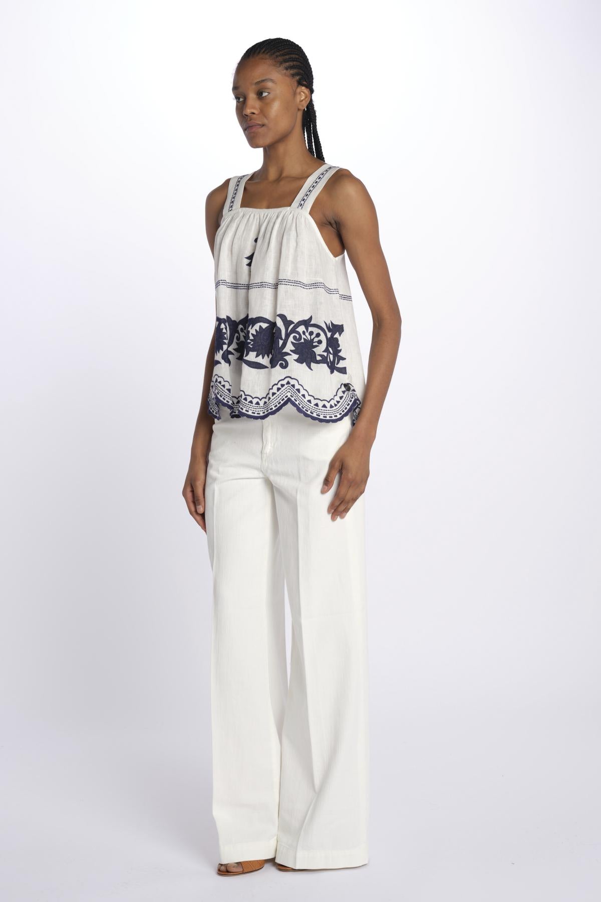 benaras soleil BE24931WHITE + NAVY