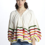 Blousa nastra LIBERTY BEIGE chufy