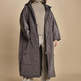 piumino lungo. 90110 ANTRACIT sittingsuit