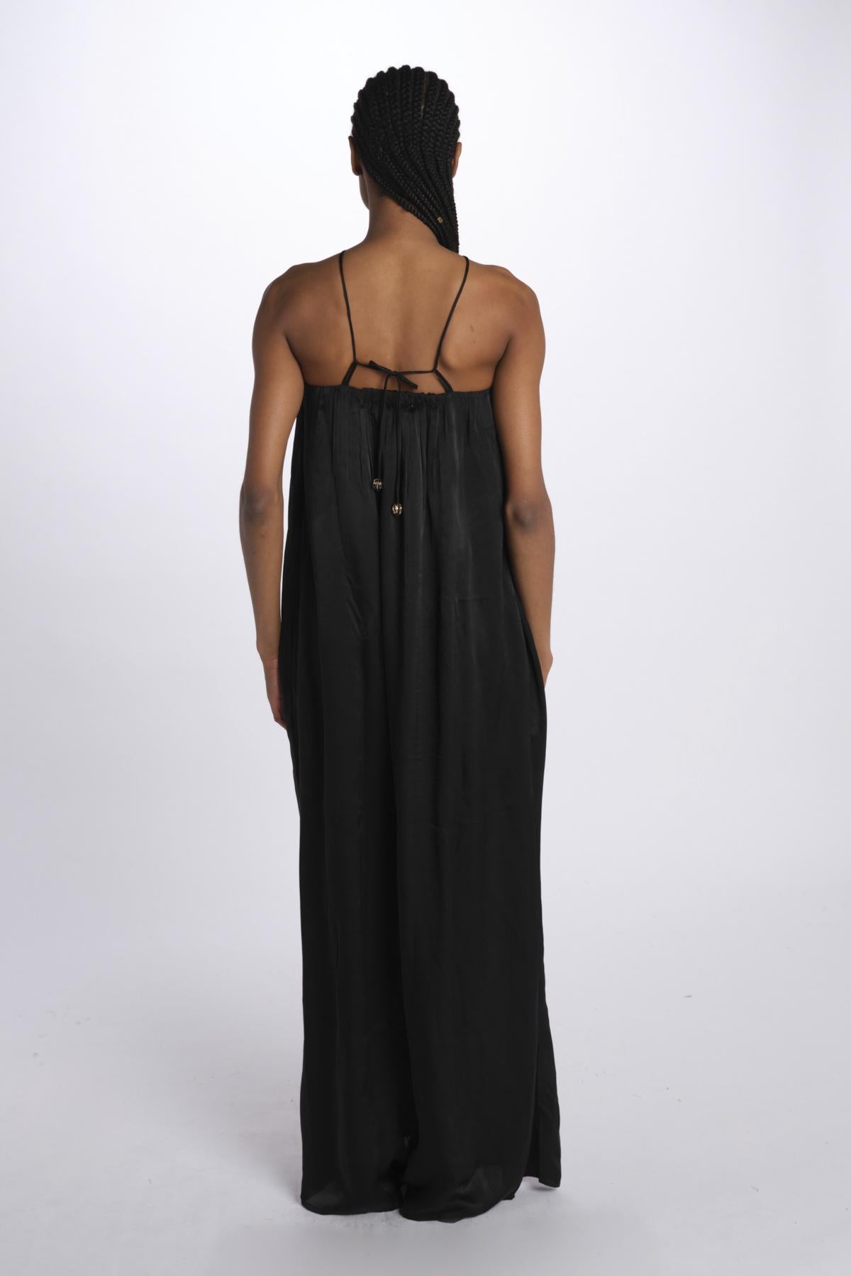 MED 3 DRESS BE24546 BLACK milaura