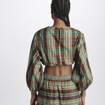 Top corto M/L MOD14 BORDEAUX MULTI milaura