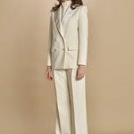giacca doppipetto in cady 30303-313 LATTE 02 federica tosi
