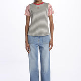 PAUL righe bicolore 14Y037CO185 NAVY ines de la fressange