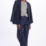 PAUL righe bicolore 14Y037CO185 NAVY ines de la fressange
