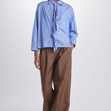 JDPF23SR15012993MAGGIESHIRT1 BLUE COTTON jejia