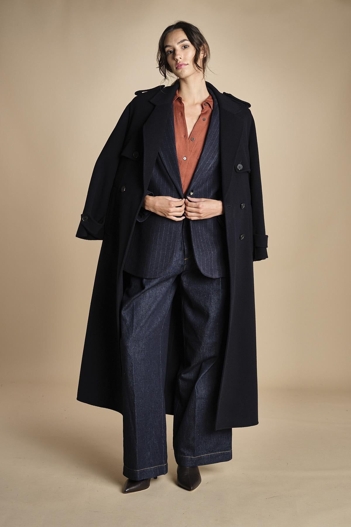 camicia uomo voille lana DANY RUSSETED true avenue