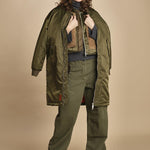 gilet reversibile in nylon e ecopelliccia JENSA CBA COMBO bellerose