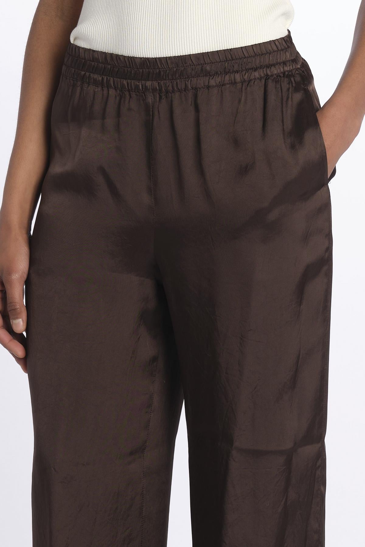 Pantaloni viscosa MOD.0187 CAFFE aspesi