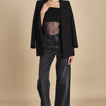 body in jersey senza spalline LIBRA BLACK undress code