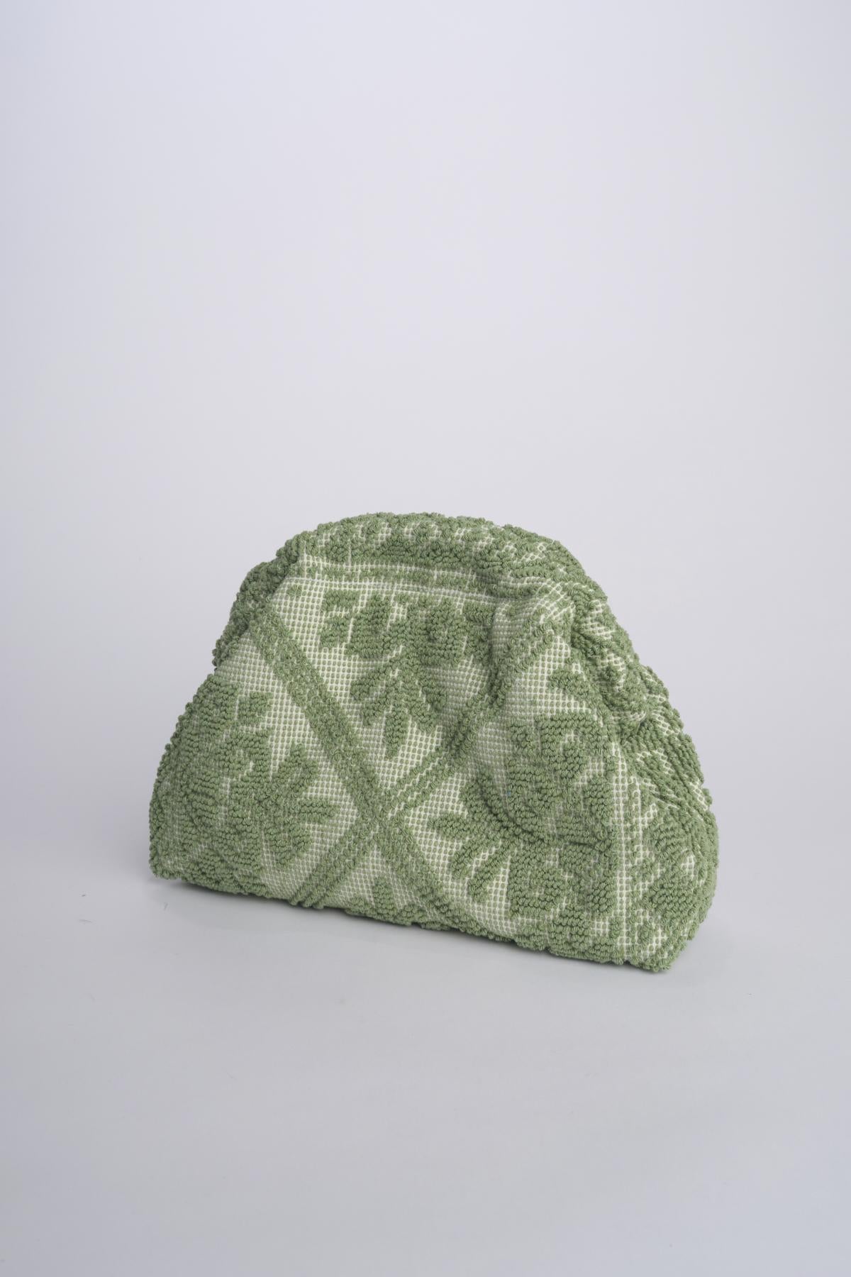 OLBIA MEDIA pochette in spugna PM-25E18 GREEN le daf