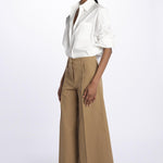 Pantalone ORIANA cropped nervature denim ORIANA540170 18 quelledue