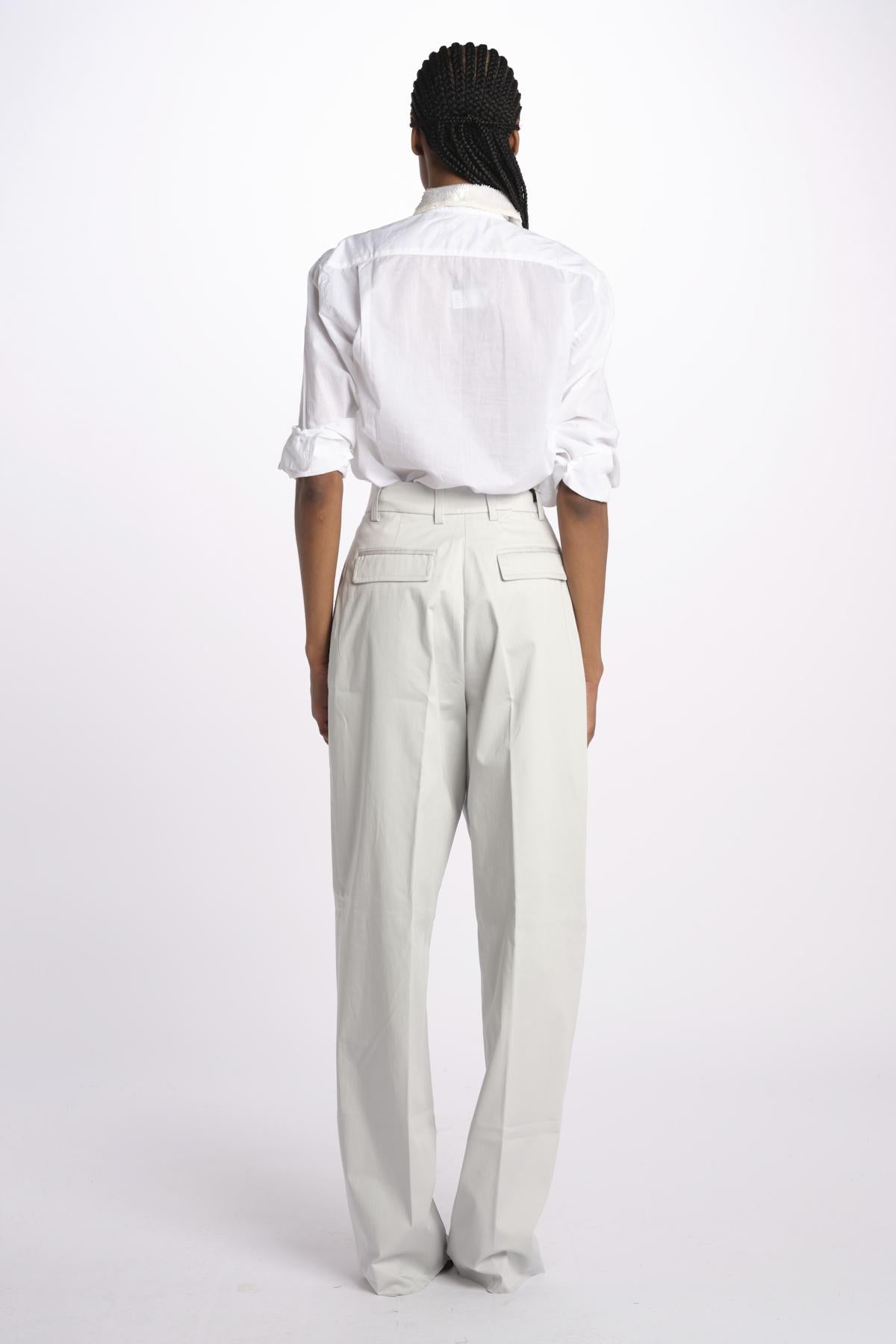 Pantalone AXEL con pinces tasche AXEL T0194 LIGHT GREY the latest
