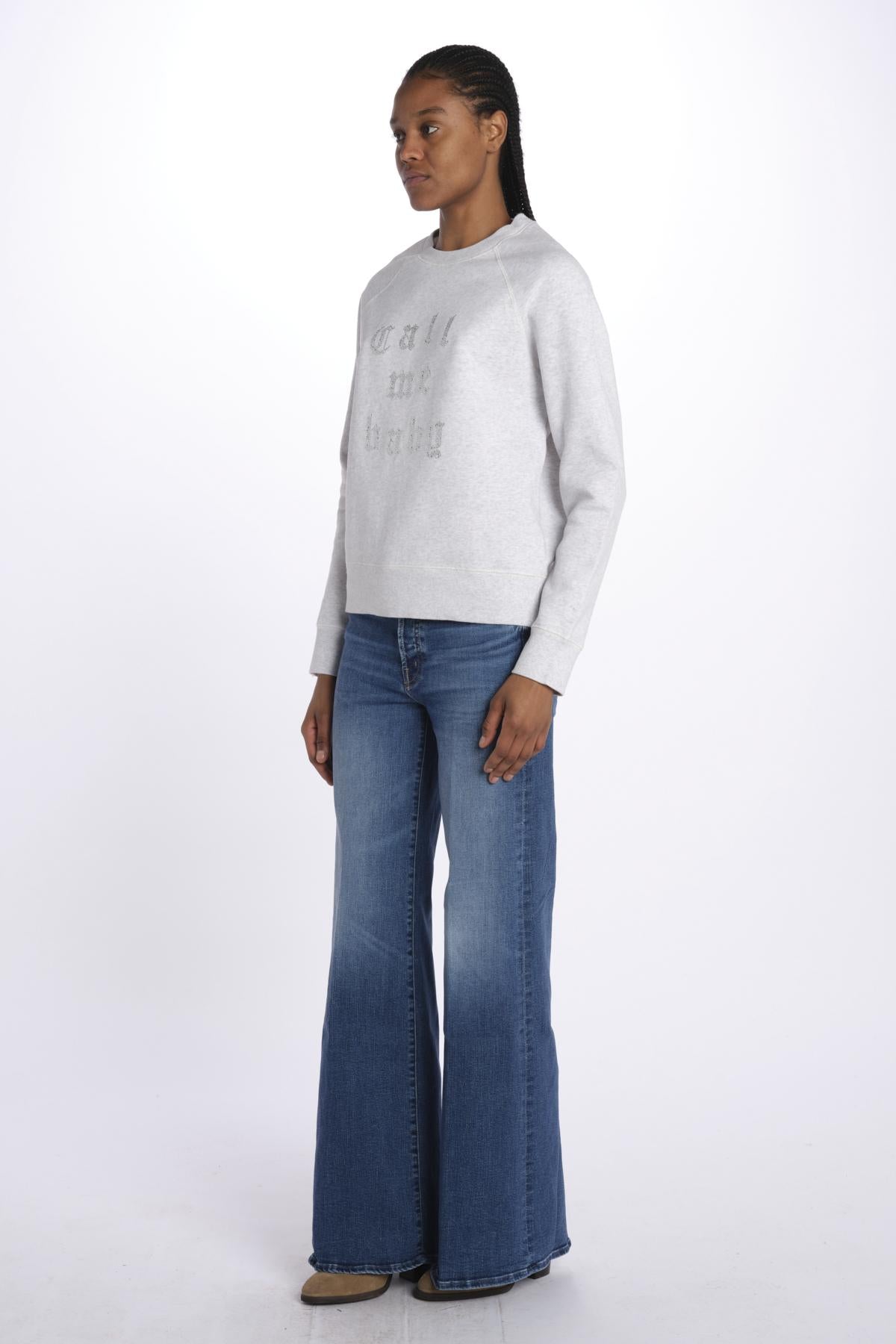 Upper mo call me baby strass JWSS01653 GRISCHINE zadig & voltaire