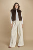 gilet in ecofur.