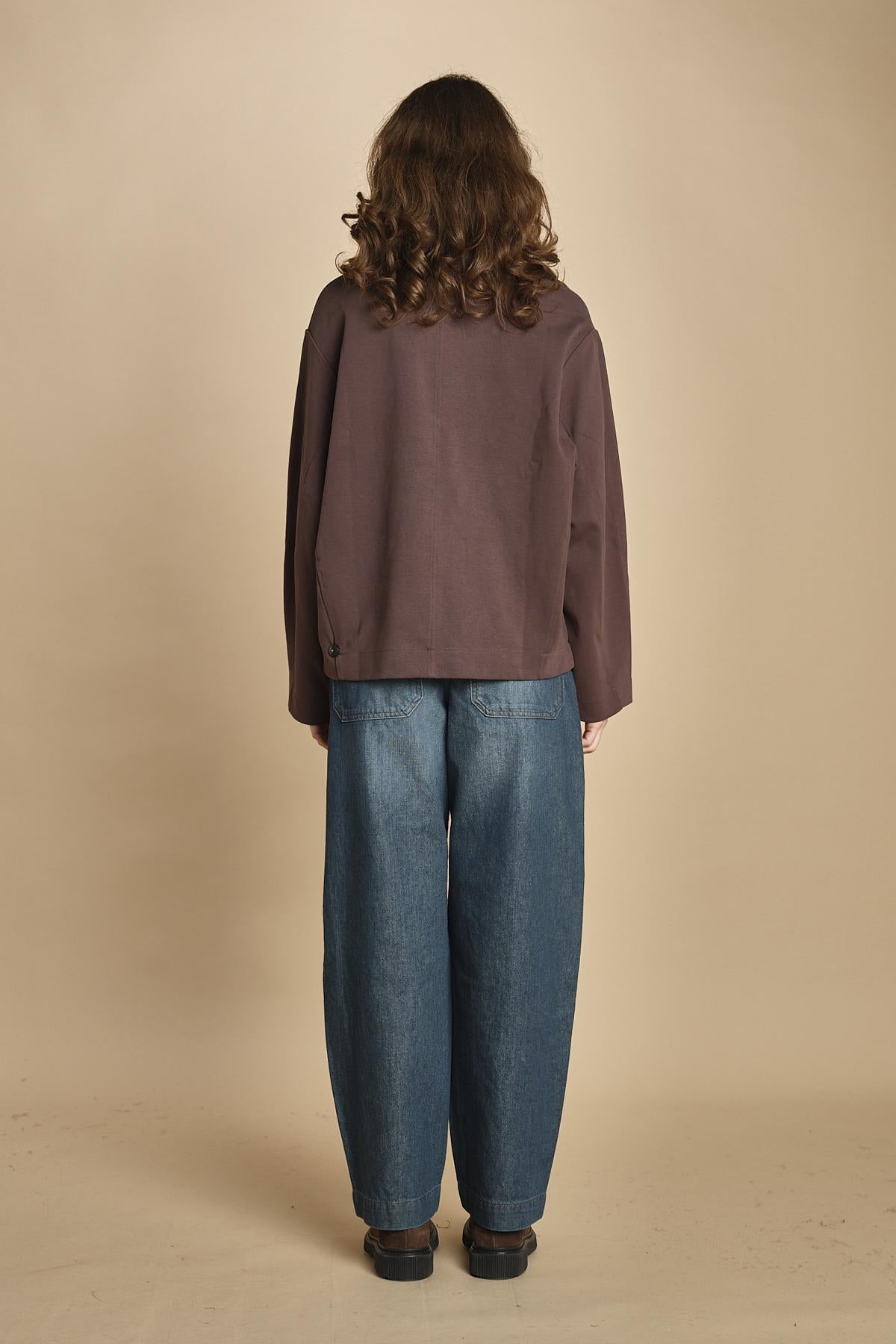 top in jersey con nodo. SWE0400FREJA MAR45 soeur