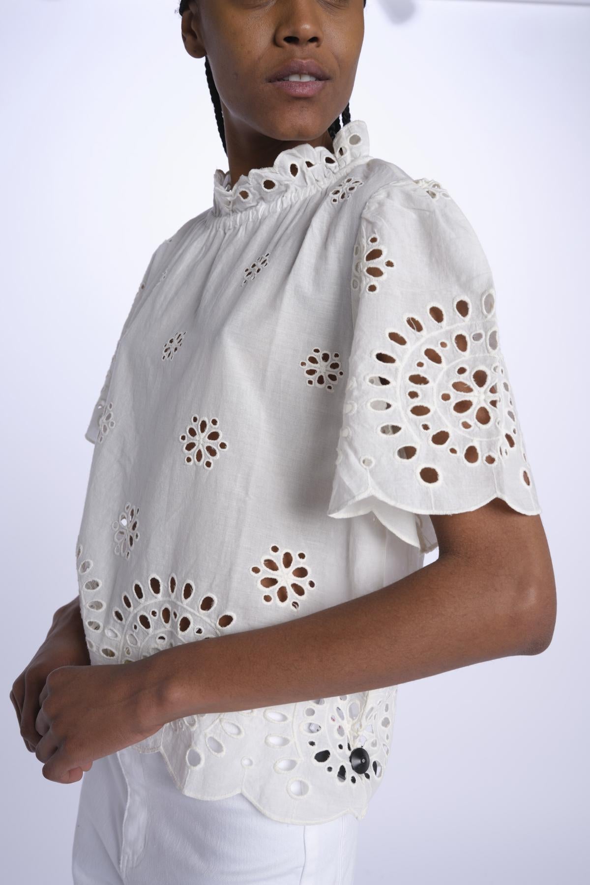 DARLENE camicia con ricami DARLENE 010 bellerose