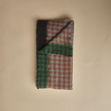 stola a quadretti. BEATLES BROWN lovat & green