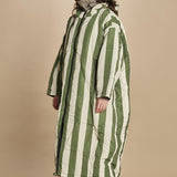 piumino lungo. 90110 SANTORINI RIGHE sittingsuit