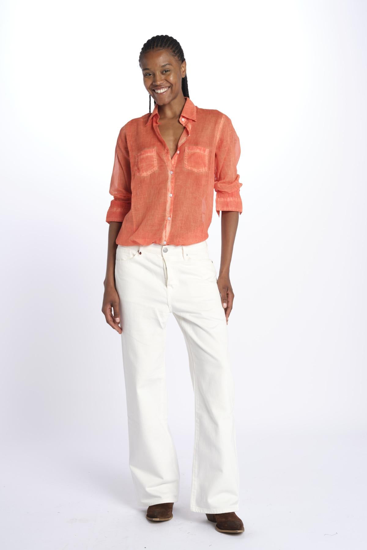 Camicia ZAGG KS1002 514 terre rouge