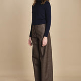 pantalone lungo chiuso fondo. NANCY NAN18 CHECK nine in the morning