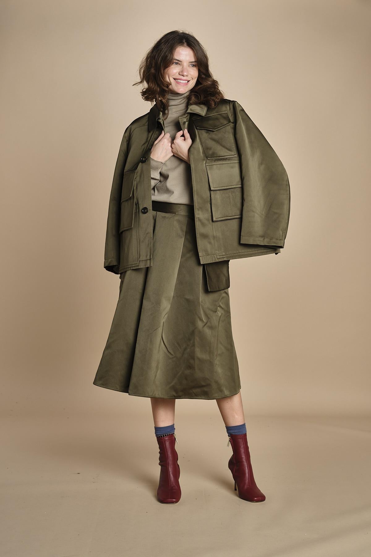 SCHUBERT gonna in raso SCHUBERT LAUREL sofie d'hoore