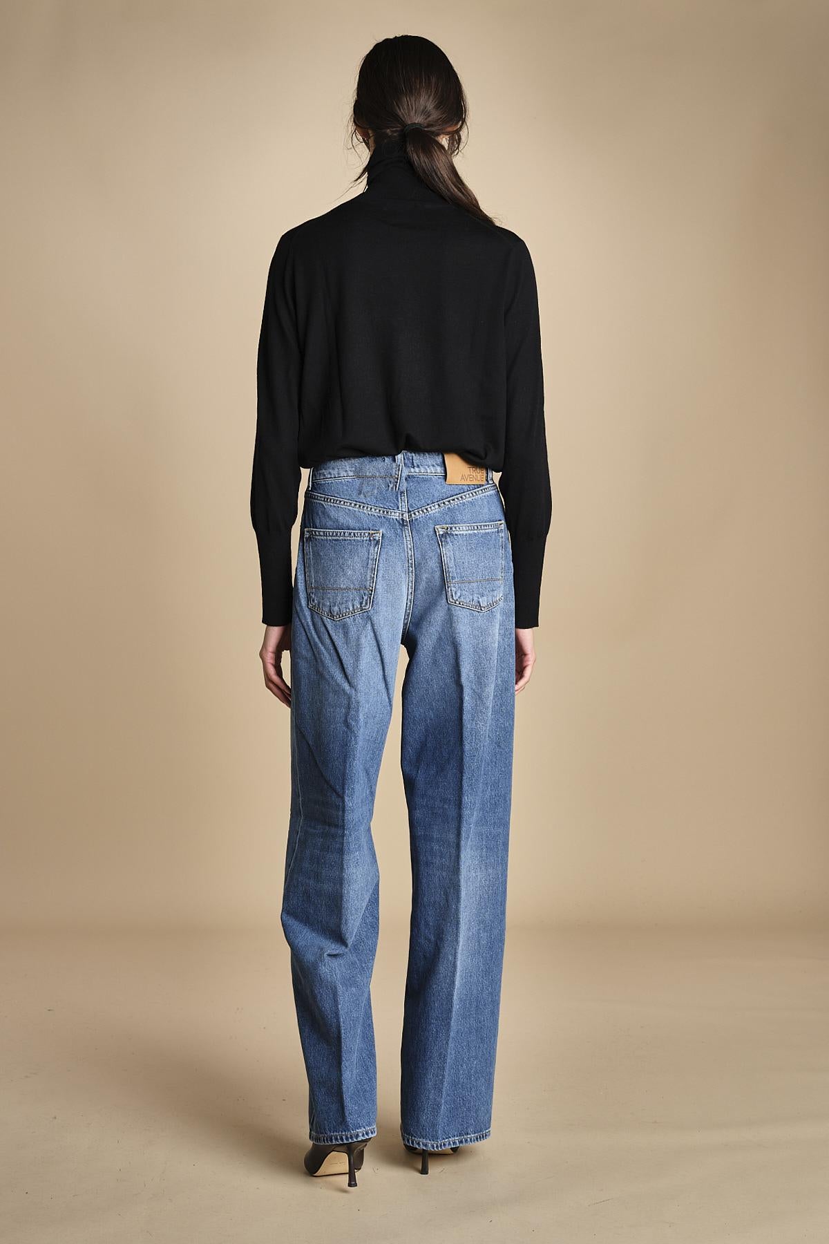 denim over con pinces VELIS OPEN BLUE true avenue